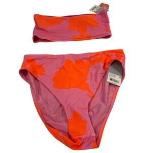 Antonio Melani Mandarin Blooms two piece swimsuit, NWT, poolside, vacation